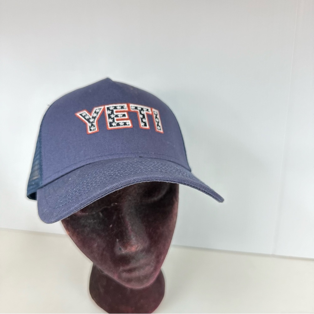 YETI Men's Star Badge Trucker Hat USA MSRP $25 Cap Netted Built For The … - Picture 13 of 13